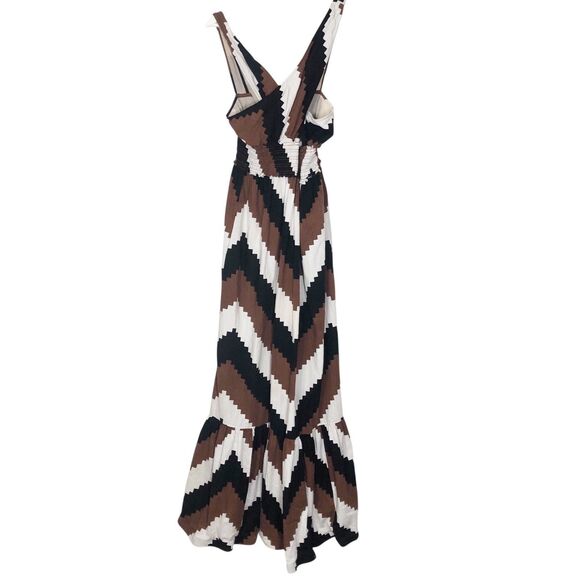 Anthropologie Plenty by Tracy Reese Printed Halter Maxi Dress Size Large - Picture 5 of 12